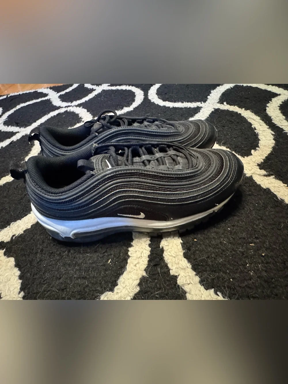 Nike Air Max 97 Women’s Size 8.5 Black White DH8016-001 Retro Sneakers